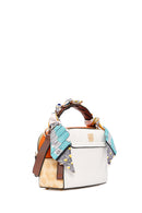 Women's Cream Long Strap Accessory Crossbody Bag | Derimod Women's Cream Long Strap Accessory Crossbody Bag | Derimod