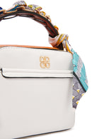 Women's Cream Long Strap Accessory Crossbody Bag | Derimod Women's Cream Long Strap Accessory Crossbody Bag | Derimod
