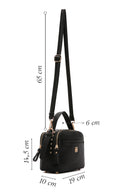 Kadın Siyah Uzun Askılı Çapraz Çanta | Derimod Kadın Siyah Uzun Askılı Çapraz Çanta | Derimod