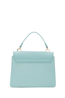 Kadın Mavi Uzun Askılı Desenli Kol Çantası | Derimod Kadın Mavi Uzun Askılı Desenli Kol Çantası | Derimod