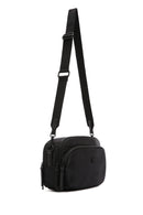 Kadın Siyah Uzun Askılı Kumaş Mini Çapraz Çanta | Derimod Kadın Siyah Uzun Askılı Kumaş Mini Çapraz Çanta | Derimod