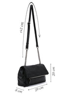 Women's Black Long Strap Crossbody Bag | Derimod Women's Black Long Strap Crossbody Bag | Derimod