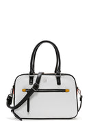 Women's White Long Strap Shoulder Bag | Derimod Women's White Long Strap Shoulder Bag | Derimod
