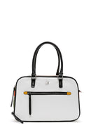 Women's White Long Strap Shoulder Bag | Derimod Women's White Long Strap Shoulder Bag | Derimod