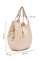 Kadın Krem Omuz Çantası | Derimod Kadın Krem Omuz Çantası | Derimod