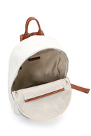 Kadın Beyaz Sırt Çantası | Derimod Kadın Beyaz Sırt Çantası | Derimod