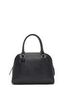 Women's Black Long Strap Accessory Leather Handbag | Derimod Women's Black Long Strap Accessory Leather Handbag | Derimod