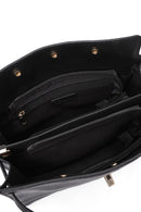 Women's Black Long Strap Classic Leather Shoulder Bag | Derimod Women's Black Long Strap Classic Leather Shoulder Bag | Derimod