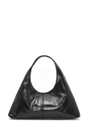 Kadın Siyah Mini Klasik Deri Kol Çantası | Derimod Kadın Siyah Mini Klasik Deri Kol Çantası | Derimod