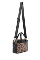 Kadın Leopar Uzun Asklı Kol Çantası | Derimod Kadın Leopar Uzun Asklı Kol Çantası | Derimod