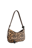 Kadın Leopar Baskılı Mini Omuz Çantası | Derimod Kadın Leopar Baskılı Mini Omuz Çantası | Derimod