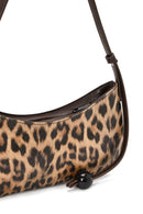 Kadın Leopar Baskılı Mini Omuz Çantası | Derimod Kadın Leopar Baskılı Mini Omuz Çantası | Derimod