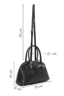 Women's Black Long Strap Mini Handbag | Derimod Women's Black Long Strap Mini Handbag | Derimod