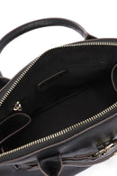 Kadın Siyah Uzun Askılı Mini Kol Çantası | Derimod Kadın Siyah Uzun Askılı Mini Kol Çantası | Derimod