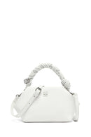 Women's White Long Strap Mini Handbag | Derimod Women's White Long Strap Mini Handbag | Derimod