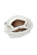 Women's White Long Strap Mini Handbag | Derimod Women's White Long Strap Mini Handbag | Derimod