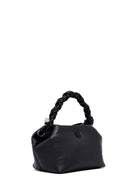 Kadın Siyah Uzun Askılı Mini Kol Çantası | Derimod Kadın Siyah Uzun Askılı Mini Kol Çantası | Derimod