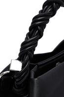 Kadın Siyah Uzun Askılı Mini Kol Çantası | Derimod Kadın Siyah Uzun Askılı Mini Kol Çantası | Derimod