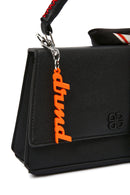 Kadın Siyah Uzun Askılı Klasik Kol Çantası | Derimod Kadın Siyah Uzun Askılı Klasik Kol Çantası | Derimod