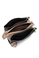 Kadın Siyah Uzun Askılı Aksesuar Detaylı Çapraz Çanta | Derimod Kadın Siyah Uzun Askılı Aksesuar Detaylı Çapraz Çanta | Derimod