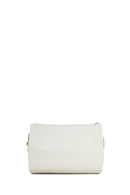 Women's Cream Long Strap Accessory Detailed Crossbody Bag | Derimod Women's Cream Long Strap Accessory Detailed Crossbody Bag | Derimod