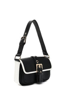 Kadın Siyah Toka Detaylı Omuz Çantası | Derimod Kadın Siyah Toka Detaylı Omuz Çantası | Derimod