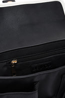 Kadın Siyah Toka Detaylı Omuz Çantası | Derimod Kadın Siyah Toka Detaylı Omuz Çantası | Derimod