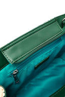 Kadın Yeşil Uzun Askılı Kol Çantası | Derimod Kadın Yeşil Uzun Askılı Kol Çantası | Derimod