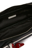 Kadın Siyah Aksesuarlı Omuz Çantası | Derimod Kadın Siyah Aksesuarlı Omuz Çantası | Derimod