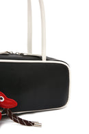 Kadın Siyah Aksesuarlı Omuz Çantası | Derimod Kadın Siyah Aksesuarlı Omuz Çantası | Derimod