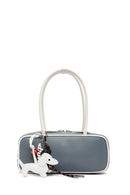 Kadın Mavi Aksesuarlı Omuz Çantası | Derimod Kadın Mavi Aksesuarlı Omuz Çantası | Derimod