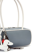 Kadın Mavi Aksesuarlı Omuz Çantası | Derimod Kadın Mavi Aksesuarlı Omuz Çantası | Derimod