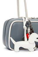 Kadın Mavi Aksesuarlı Omuz Çantası | Derimod Kadın Mavi Aksesuarlı Omuz Çantası | Derimod