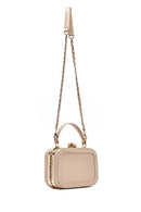 Kadın Bej Uzun Askılı Taşlı Mini Çapraz Çanta | Derimod Kadın Bej Uzun Askılı Taşlı Mini Çapraz Çanta | Derimod