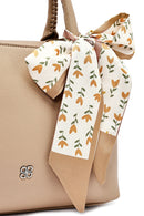 Kadın Bej Uzun Askılı Kol Çantası | Derimod Kadın Bej Uzun Askılı Kol Çantası | Derimod