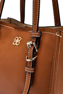 Women's Brown Long Strap Classic Handbag | Derimod Women's Brown Long Strap Classic Handbag | Derimod