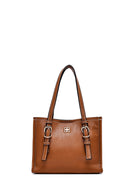 Women's Brown Long Strap Classic Handbag | Derimod Women's Brown Long Strap Classic Handbag | Derimod