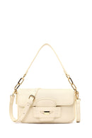 Kadın Bej Uzun Askılı Omuz Çantası | Derimod Kadın Bej Uzun Askılı Omuz Çantası | Derimod