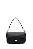 Women's Black Long Strap Shoulder Bag | Derimod Women's Black Long Strap Shoulder Bag | Derimod