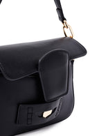 Women's Black Long Strap Shoulder Bag | Derimod Women's Black Long Strap Shoulder Bag | Derimod