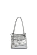 Kadın Gümüş Mini Abiye Kol Çantası | Derimod Kadın Gümüş Mini Abiye Kol Çantası | Derimod