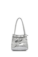 Women's Silver Mini Evening Handbag | Derimod Women's Silver Mini Evening Handbag | Derimod
