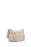 Kadın Bej Uzun Askılı Çapraz Çanta | Derimod Kadın Bej Uzun Askılı Çapraz Çanta | Derimod