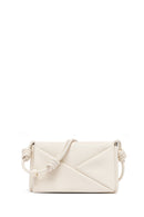 Kadın Krem Klasik Omuz Çantası | Derimod Kadın Krem Klasik Omuz Çantası | Derimod