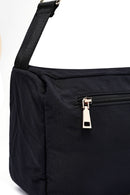 Kadın Siyah Kumaş Çapraz Çanta | Derimod Kadın Siyah Kumaş Çapraz Çanta | Derimod