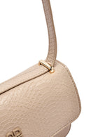 Kadın Bej Baskılı Uzun Askılı Çapraz Çanta | Derimod Kadın Bej Baskılı Uzun Askılı Çapraz Çanta | Derimod