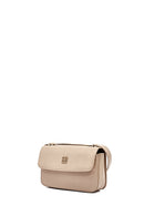 Kadın Bej Baskılı Uzun Askılı Çapraz Çanta | Derimod Kadın Bej Baskılı Uzun Askılı Çapraz Çanta | Derimod