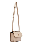 Kadın Bej Baskılı Uzun Askılı Çapraz Çanta | Derimod Kadın Bej Baskılı Uzun Askılı Çapraz Çanta | Derimod