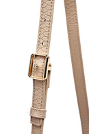 Kadın Bej Baskılı Uzun Askılı Çapraz Çanta | Derimod Kadın Bej Baskılı Uzun Askılı Çapraz Çanta | Derimod