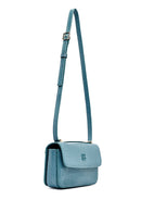 Kadın Mavi Baskılı Uzun Askılı Çapraz Çanta | Derimod Kadın Mavi Baskılı Uzun Askılı Çapraz Çanta | Derimod